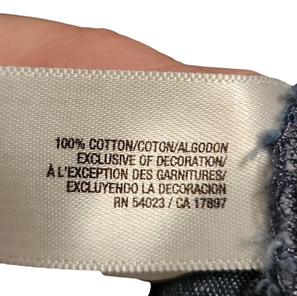 5/$10 Old Navy size small (6-7) blue peasant top - Picture 7 of 10